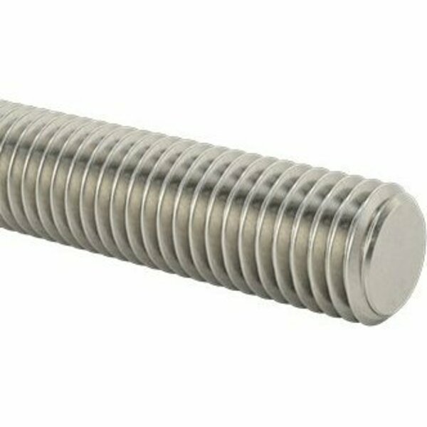 Bsc Preferred 18-8 Stainless Steel Threaded Rod 1/4-28 Thread Size 4 Feet Long 98847A257